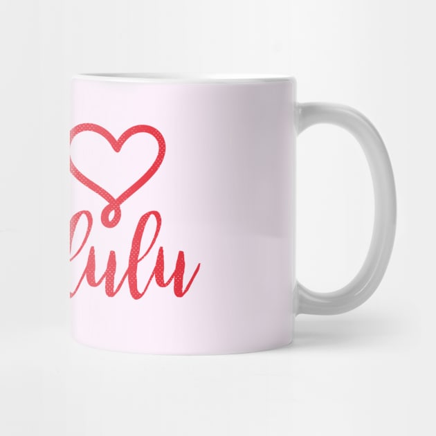 Honolulu, Hawaii - HI, Valentines Day Love by thepatriotshop